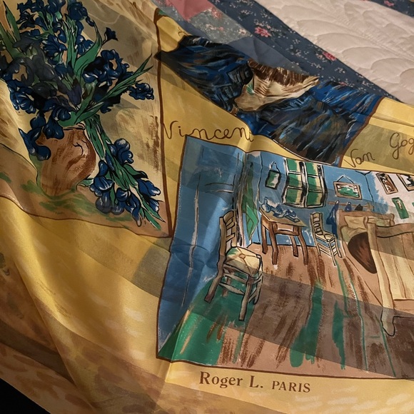 Van Gogh Jaune Scarf - Picture 4 of 4